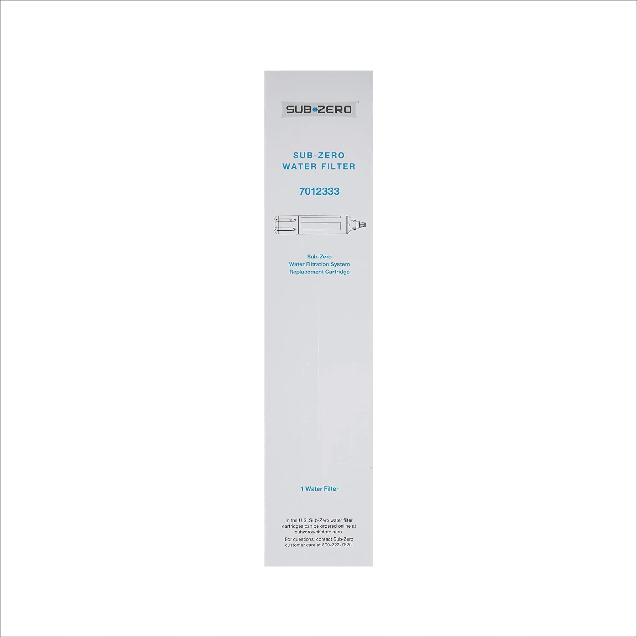 Sub-Zero 7012333 UC-15 ice maker refrigerator water filter – replacement filter for Sub-Zero ice makers, ensuring clean and fresh ice.